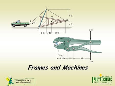 Frames and Machines.
