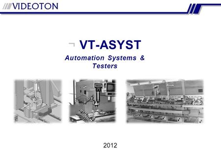 Automation Systems & Testers