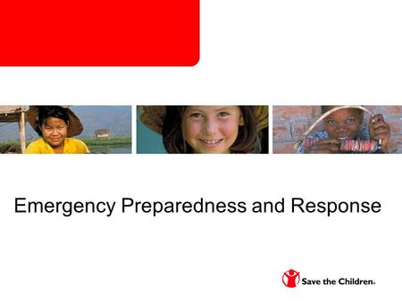 Emergency Preparedness and Response. Group Discussion Have you participated in your Country Offices Emergency preparedness Planning Process? What are.