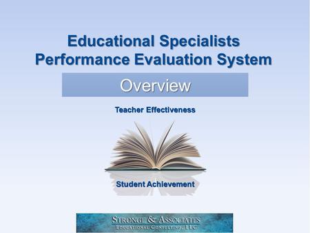 Educational Specialists Performance Evaluation System