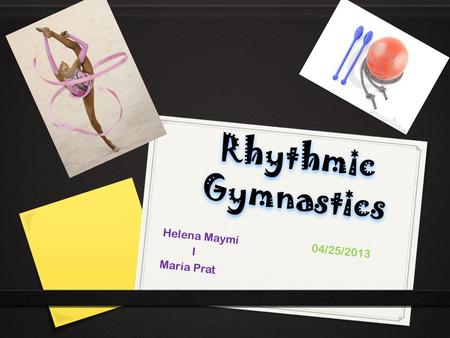 Helena Maymí 04/25/2013 I Maria Prat Rhythmic Gymnastics.