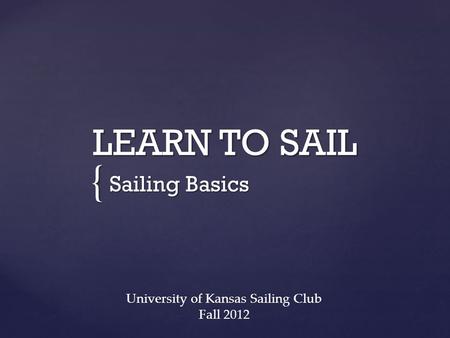 University of Kansas Sailing Club