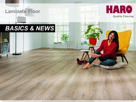 Laminate Floor BASICS & NEWS.