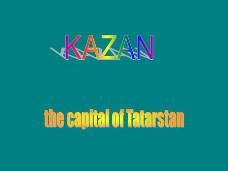 the capital of Tatarstan