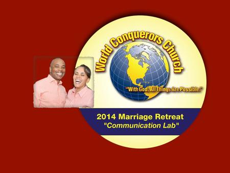 Why did you come to this marriage retreat? What do you expect to get out of this retreat? Do you plan on using any of the information given from this.