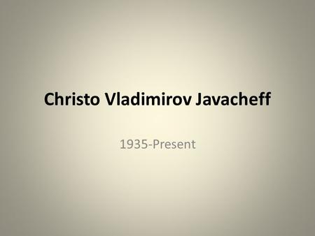 Christo Vladimirov Javacheff 1935-Present. Valley Curtain 12,780 square meters (142,000 square feet) of woven nylon fabric orange Curtain to its moorings.