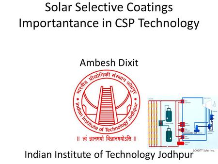 Solar Selective Coatings Importantance in CSP Technology