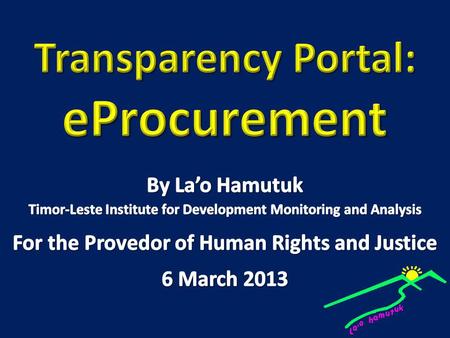 Why is procurement important?. 79% of state expenditures are through procurement.