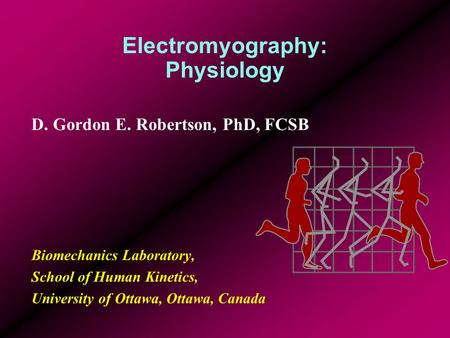 Electromyography: Physiology