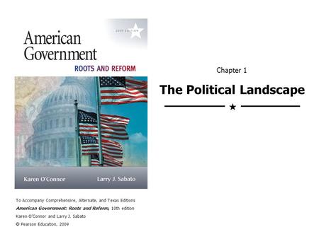Chapter 1 The Political Landscape