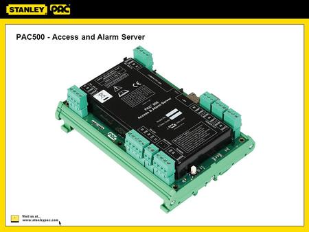 PAC500 - Access and Alarm Server