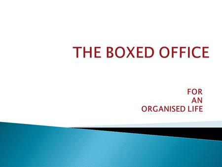 FOR AN ORGANISED LIFE. Access documents at the click of a button. Take the stress out of searching through cabinets and remove the pile of paper. Outsource.
