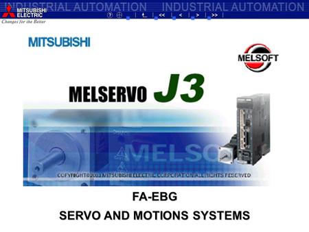 SERVO AND MOTIONS SYSTEMS