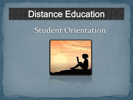 Distance Education Modes of Delivery Applications, Resources and Support.