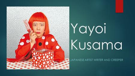 Yayoi Kusama JAPANESE ARTIST WRITER AND CREEPER. Kusama Family 1930s.