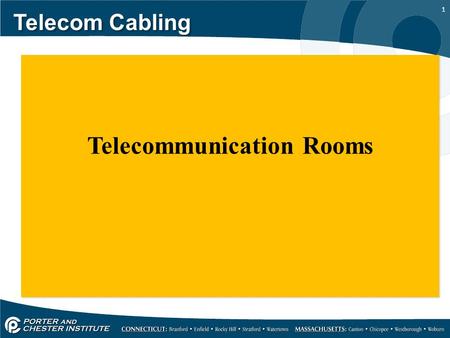 Telecommunication Rooms
