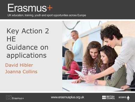 Key Action 2 HE Guidance on applications