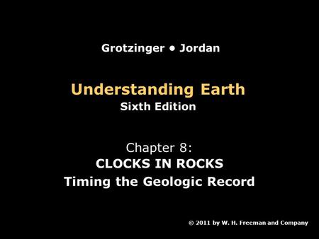 Timing the Geologic Record