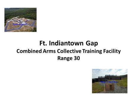 Combined Arms Collective Training Facility