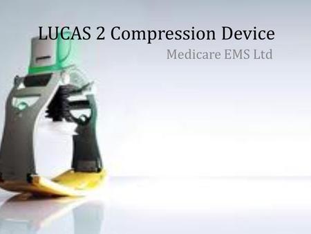 LUCAS 2 Compression Device