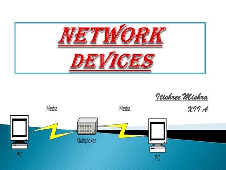 Network Devices Itishree Mishra XII A.