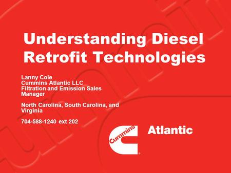 Understanding Diesel Retrofit Technologies