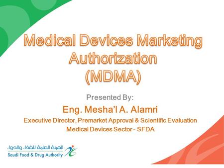 Medical Devices Marketing Authorization (MDMA)