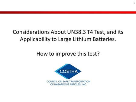 Considerations About UN38