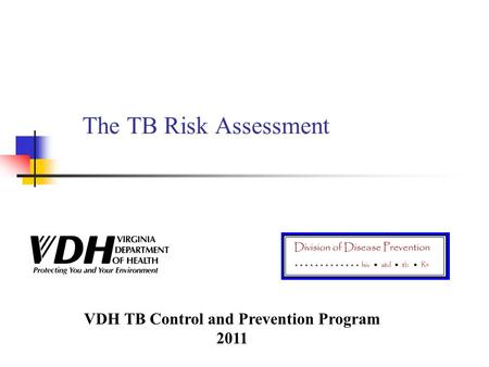 VDH TB Control and Prevention Program