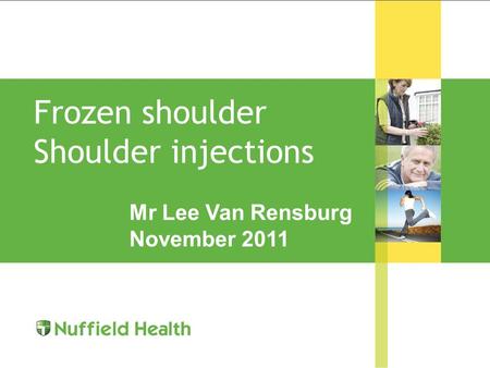 Frozen shoulder Shoulder injections