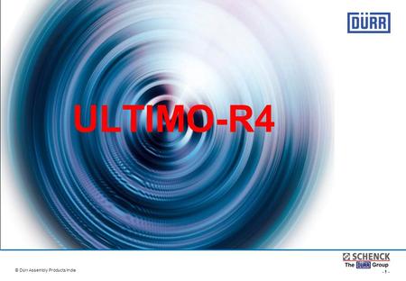 ULTIMO-R4 © Dürr Assembly Products India.