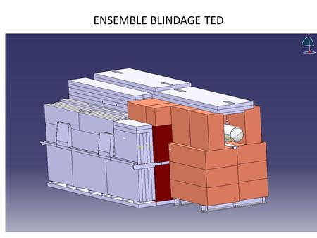 ENSEMBLE BLINDAGE TED. PROCEDURE DE DEMONTAGE DU TED.