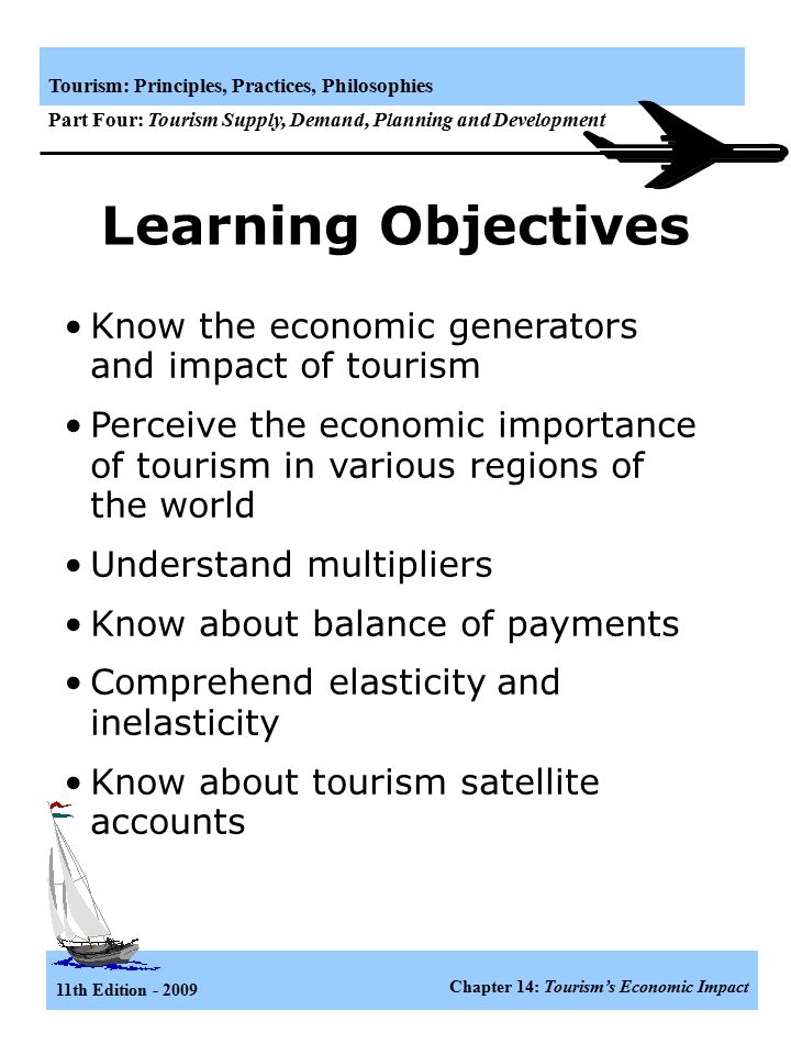 11th Edition Chapter 14: Tourism's Economic Impact Tourism