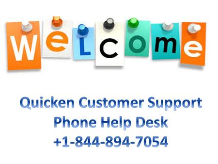 Dial Toll Free At Quicken Accounting Software make simple to deal with your account transactions exchanges without doing an over the top.
