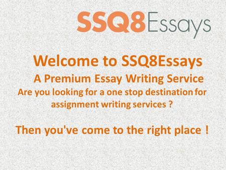 Hire Custom Academic, Essay & Dissertation Cheap Writing Services at Ssq8essays.com.
