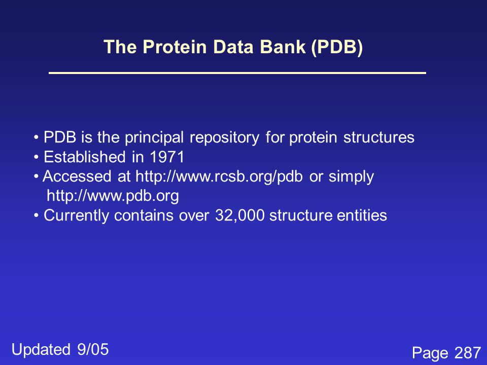 The Protein Data Bank (PDB) - ppt video online download