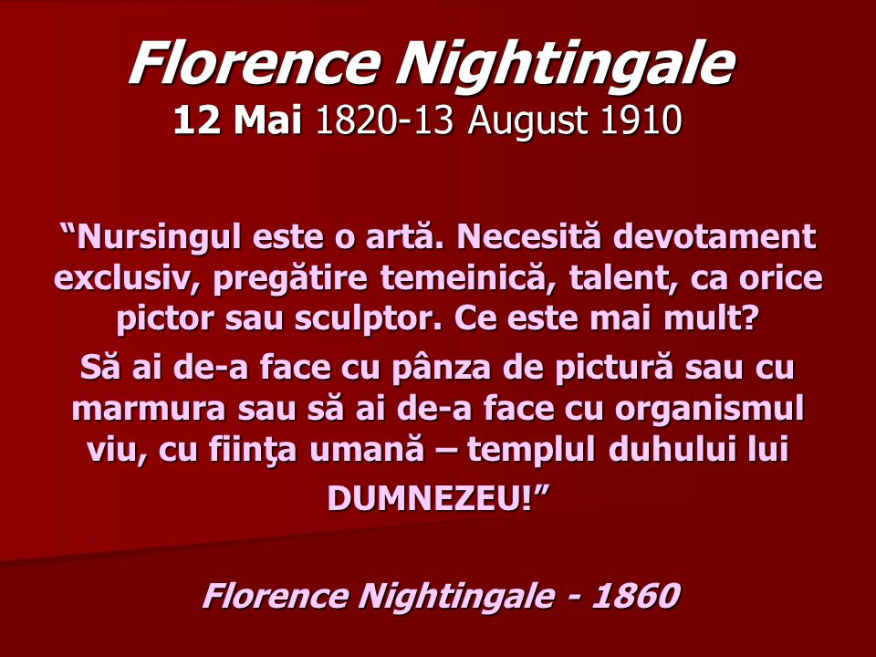 Florence Nightingale 12 Mai August ppt video online download