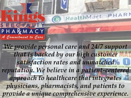 Kings Specialty Pharmacy Services in  Brooklyn