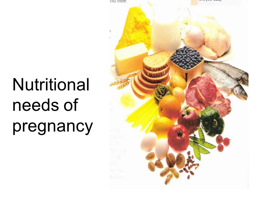 Nutritional needs of pregnancy - ppt video online download
