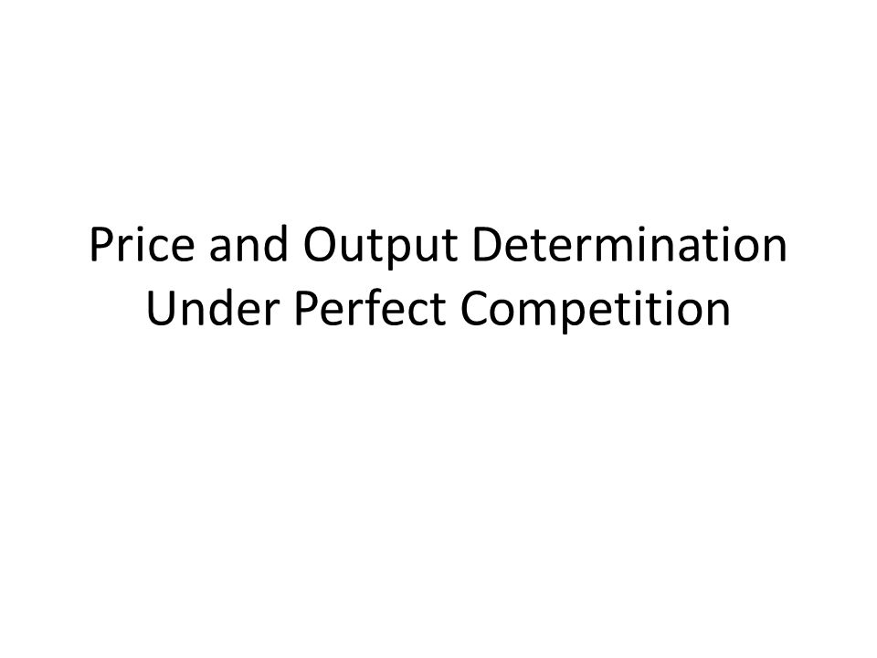 price and output determination under monopoly market