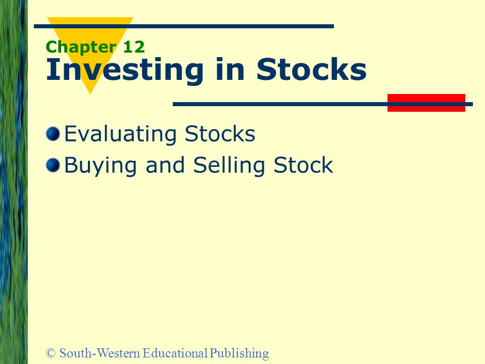 Chapter 12 investing in stocks answers to the impossible quiz top 5 online betting sites