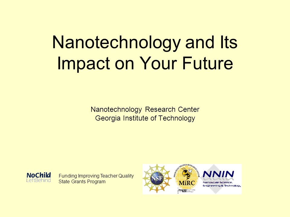 abstract for nanotechnology paper presentation