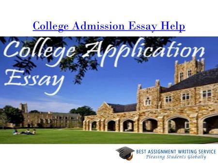 College Admission Essay Help. Professional Statement Writing Services.