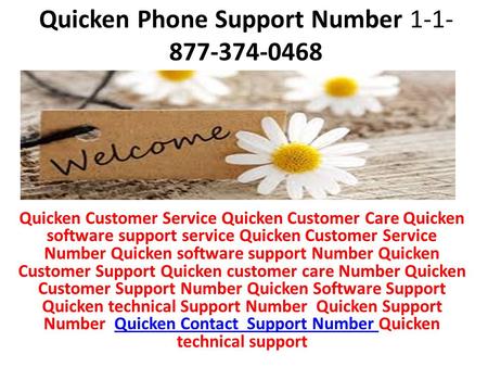 Quicken Phone Support Number Quicken Customer Service Quicken Customer Care Quicken software support service Quicken Customer Service.