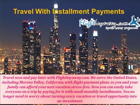 Payment Plans For Vacations