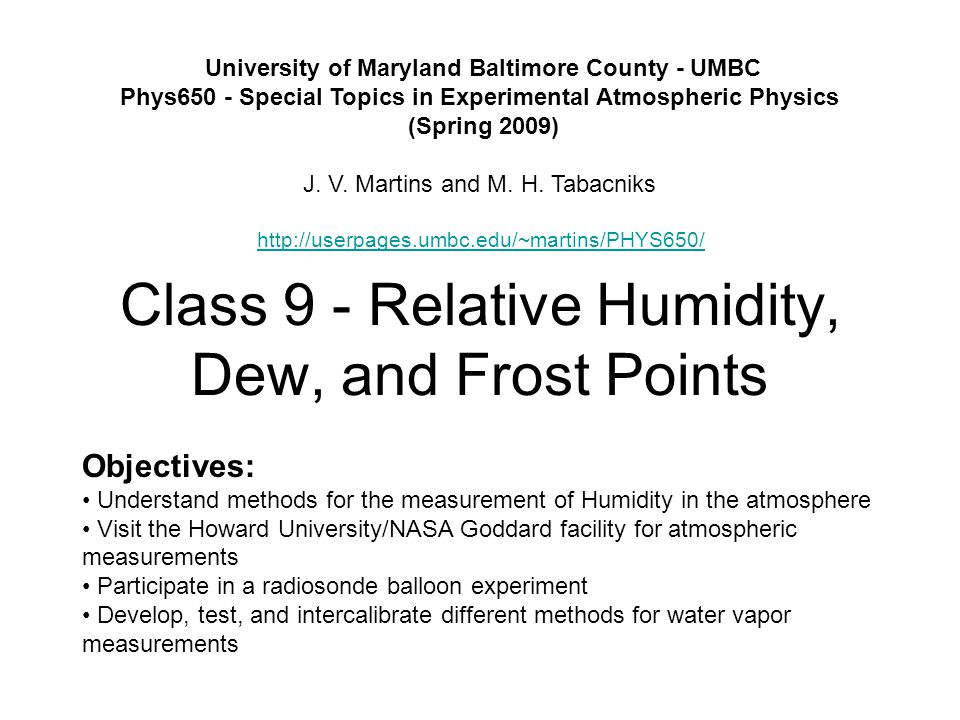 What are the Different Methods of Humidity Measurement?