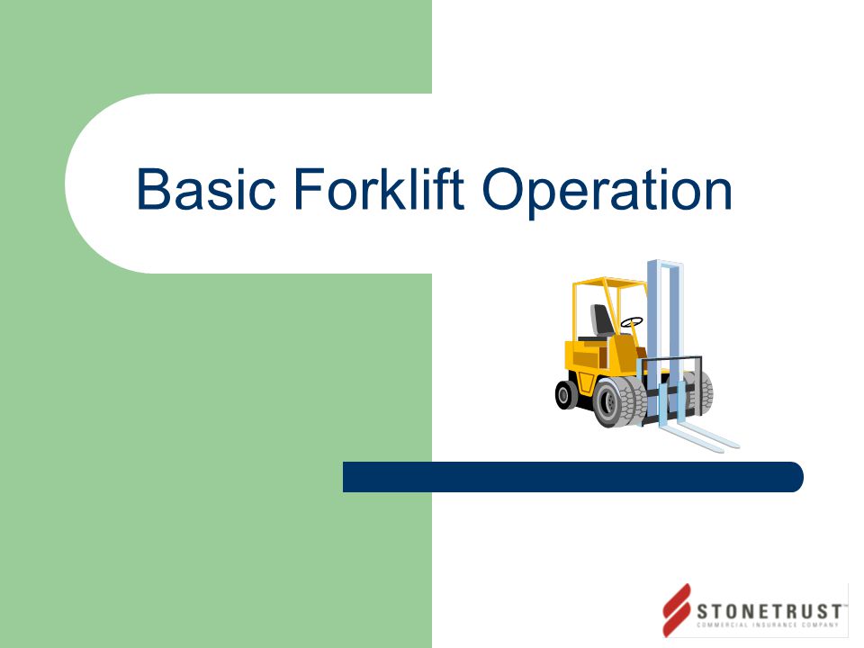 Basic Forklift Operation Ppt Video Online Download