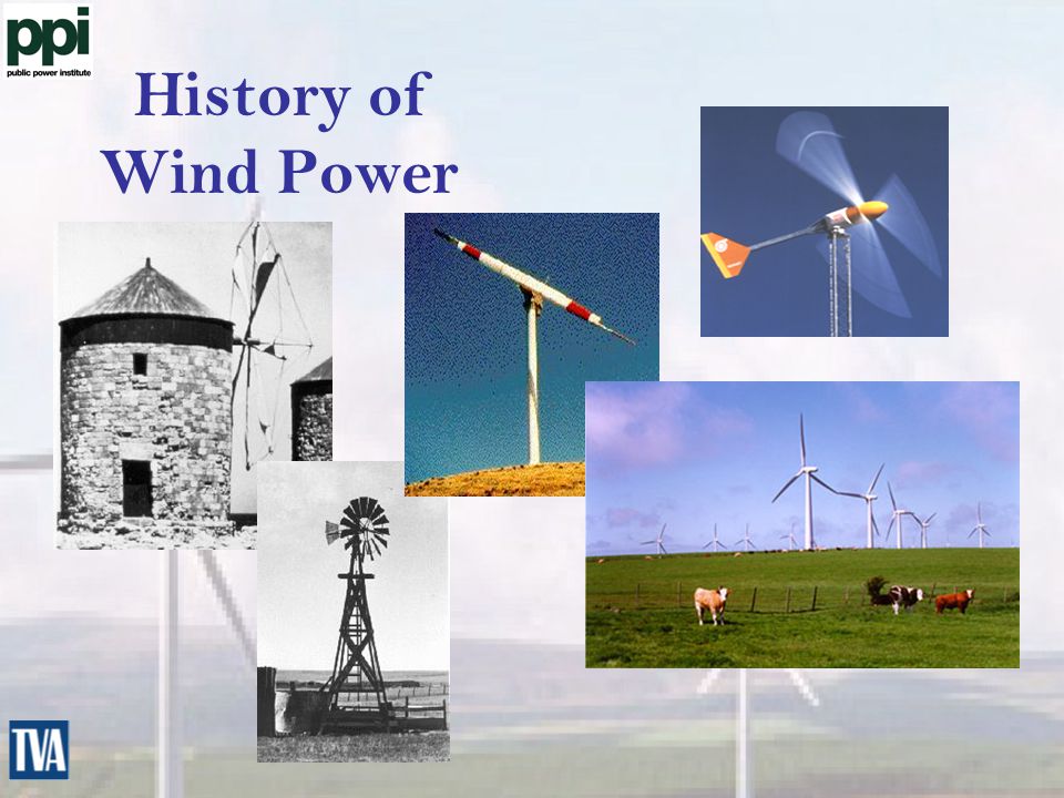 Evolution of the size and rated power of wind turbines.