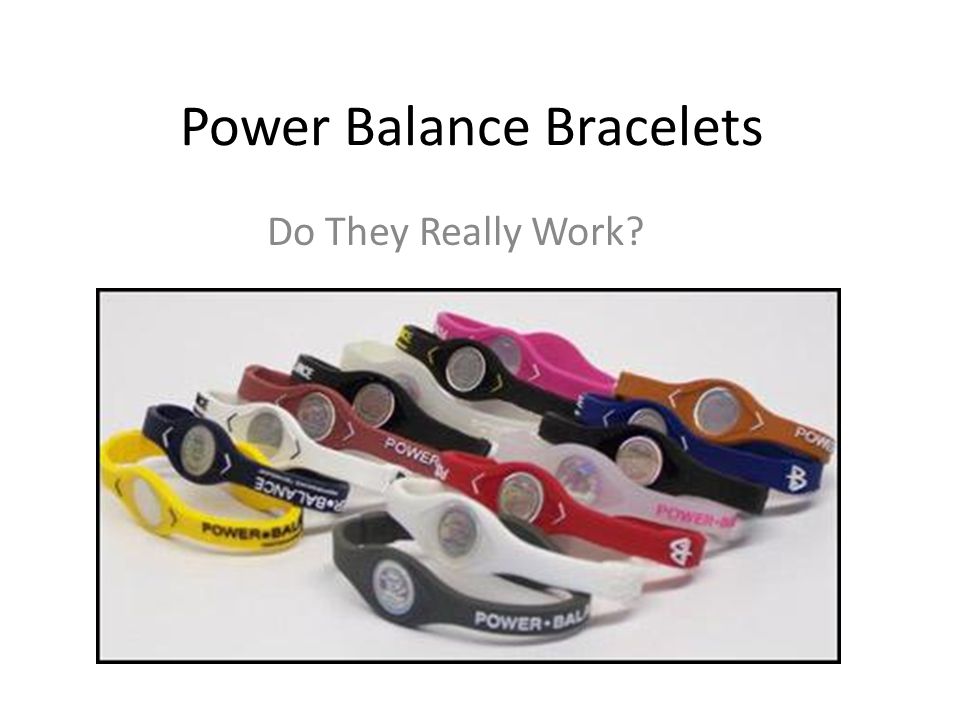 Power Balance Bracelets - ppt video online download