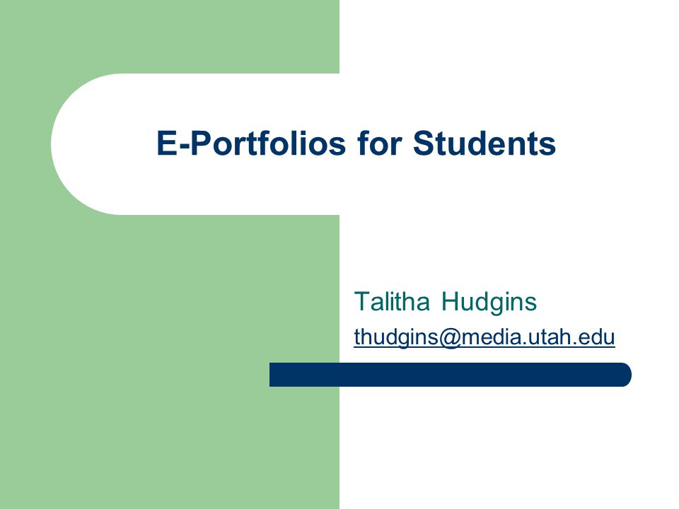 E Portfolios For Students Ppt Video Online Download E Portfolios For Students Ppt Video Online Download